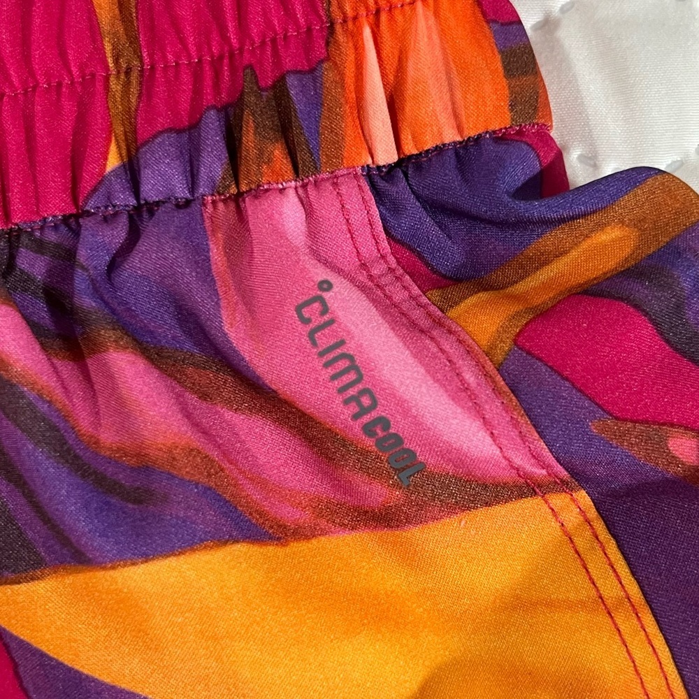 Adidas x Farm Rio Tropical Club Print Running Shorts NWT Women’s Medium - Picture 5 of 14